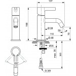 Смеситель для умывальника Ideal Standard Joy